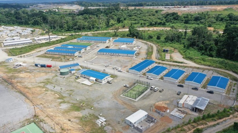 Installation d’une base vie